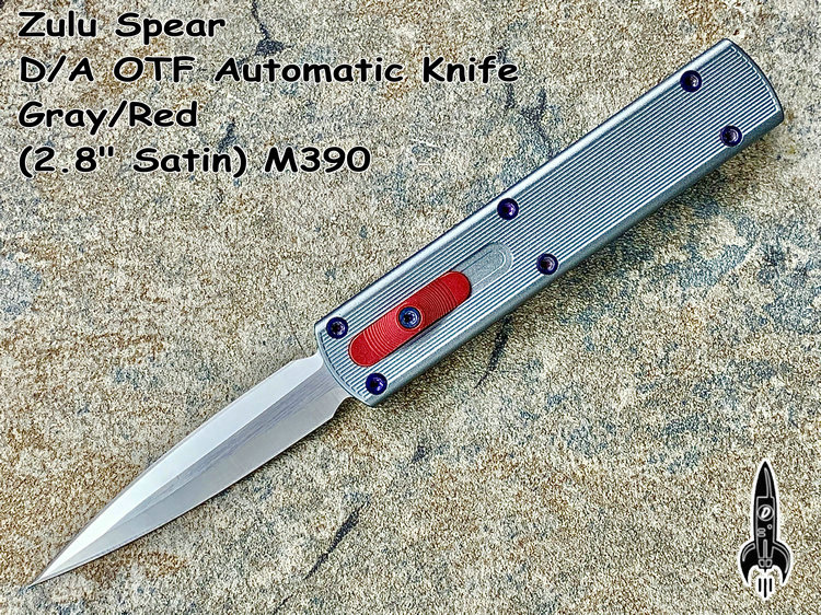 D Rocket Designs  Zulu Spear ³ìD/A OTF Automatic Knife  (2.8